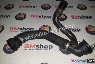 Патрубок радиатора верхний bmw e39 m62 4.4