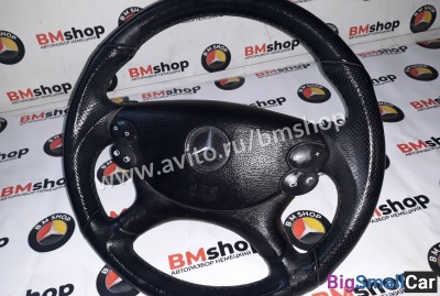 Руль AMG Mercdes W211 с подрулевым переключением