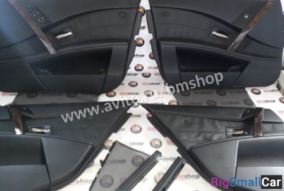 Дверные карты бмв е60 е61 со шторками из Японии