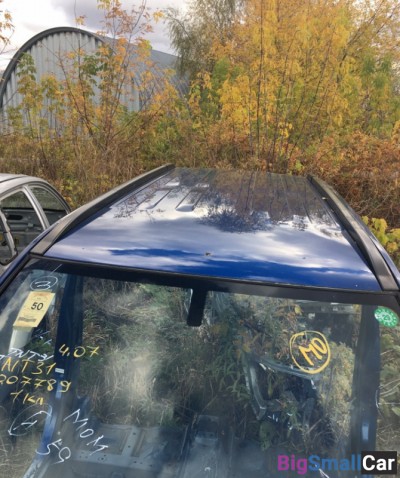 Крыша со стойками Ниссан икстреил синяя - купить Челябинске