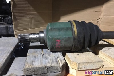 Привод левый митсубиси аутлендер 2.4 вариатор - купить Челябинске