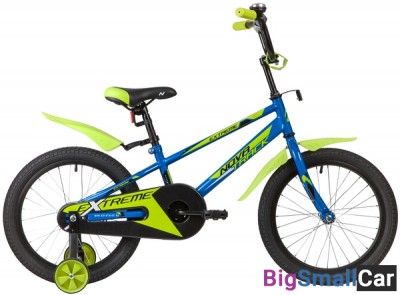 Детский велосипед NOVATRACK 183EXTREME.BL9 - купить Челябинске