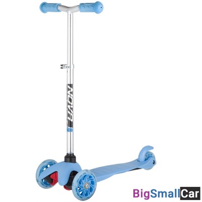 Детский самокат-кикборд 120H.DISCOKIDS.BL20 NOVATRACK - купить Челябинске