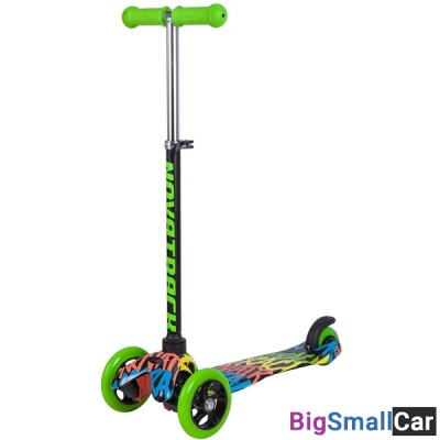 Детский самокат-кикборд 120H.DISCOKIDS.BMC8 NOVATRACK - купить Челябинске