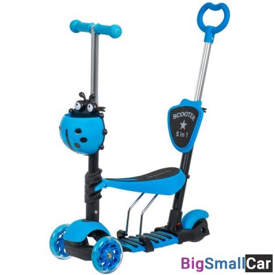 Детский самокат-кикборд FXA.SBDISCOKIDS.BL20 FOXX