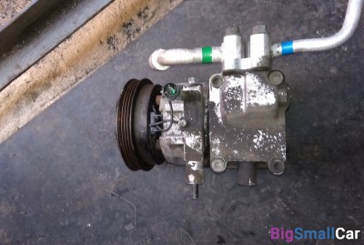 Компрессор кондиционера Kia Sportage, G4GC 2.0 - купить Челябинске