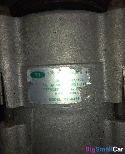 Компрессор кондиционера Hyundai Santa fe, G6BA 2.7 - купить Челябинске