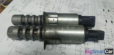 Клапан электромагнитный изменения фаз ГРМ Q7 2005-2015, A6 2004-2011, A8 2003-2010, Touareg б/у - купить Челябинске