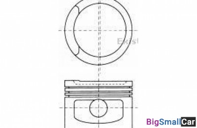 Поршень поштучно mopisan MP909400 82,5мм 1.2x1.5x2