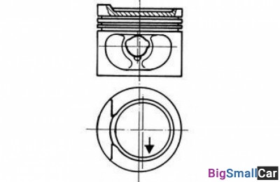 Поршень поштучно autowelt PN51051 1.6 81.5