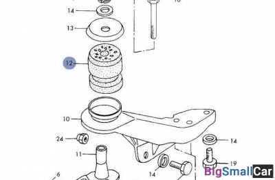 Подушка двигателя VAG 6U0199145A