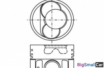 Поршень поштучно mopisan MP908411 81 плюс 0,5 1-2 цил 2