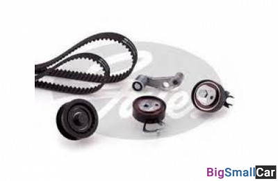 Комплект грм gates K025565XS 2 ремня плюс 4ролика