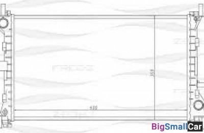 Радиатор охлаждения free-Z KK0149 - купить Челябинске