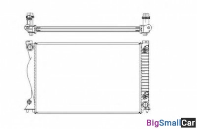 Радиатор охлаждения nissens 60236A - купить Челябинске