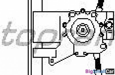 Стеклоподъемник hans pries 108672755 Задний левый - купить Челябинске