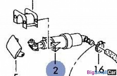 Форсунка омывателя фары JP group 955650004 L плюс R - купить Челябинске