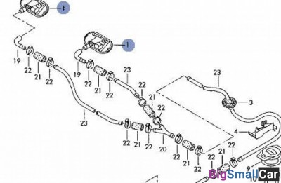 Форсунка омывателя стекла VAG 8E0955988D правая 2с