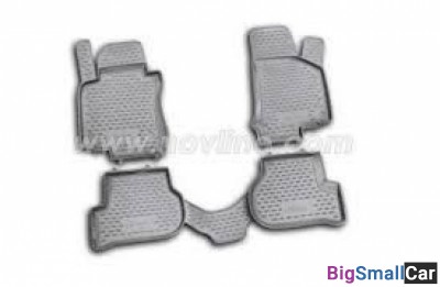 Коврики novline NLC5105211 резиновые серые - купить Челябинске