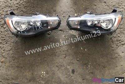Фары mitsubishi lancer Х - купить Челябинске