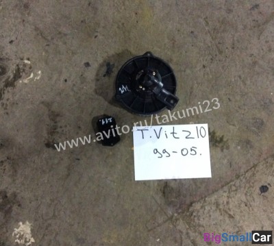 Мотор печки Toyota Vitz 10 модель 99-05г - купить Челябинске
