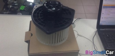 Мотор отопитель салона Mitsubishi Lancer X - купить Челябинске