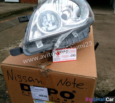 Фара на Ниссан Ноут - купить Челябинске