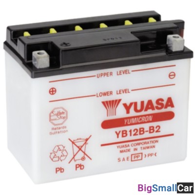 АКБ YUASA YB12B-B2 АКБ YUASA YB12B-B2