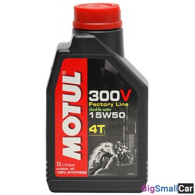 Масло моторное MOTUL 4T 300V FACTORY LINE NEW 15W50 1L 104125 Масло моторное MOTUL 4T 300V FACTORY LINE NEW 15W50 1L 104125