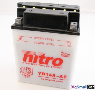 АКБ NITRO YB14A-A2 АКБ NITRO YB14A-A2