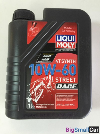 Масло моторное LIQUI MOLI 10W-60 Rasing Synth 1л 1525 Масло моторное LIQUI MOLI 10W-60 Rasing Synth 1л 1525