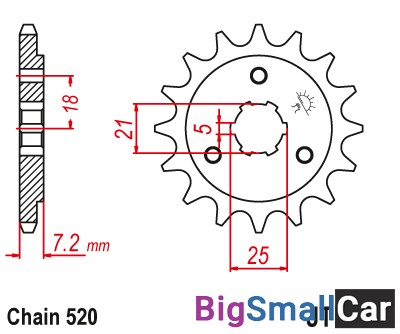 Звезда ведущая JT JTF437.14 - купить Челябинске