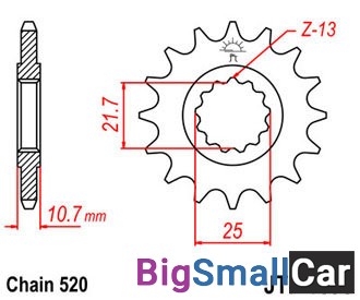 Звезда ведущая JT JTF1595.16RB - купить Челябинске