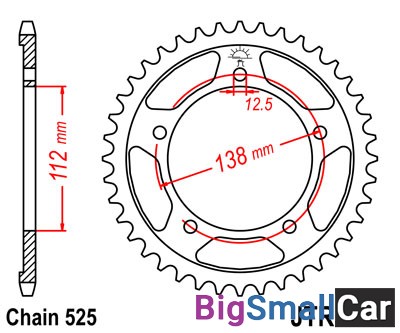 Звезда ведомая JT JTR1304.41 - купить Челябинске