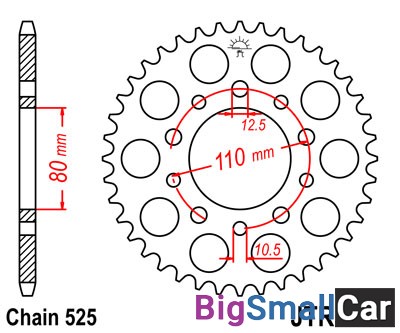 Звезда ведомая JT JTR1332.40 - купить Челябинске