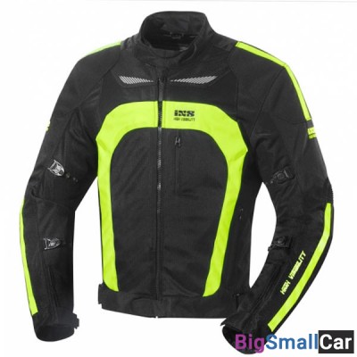 Куртка текстиль IXS Everton blk/yellow XL X56100-350-XL