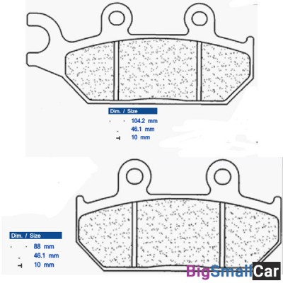 Тормозные колодки CL 2360A3