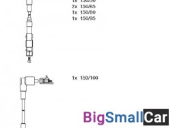 Комплект проводов зажигания MERCEDES-BENZ M103 - купить Челябинске