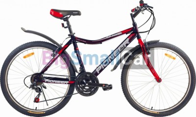 Дорожные велосипеды PIONEER OPTIMA 26/18 black-red-white