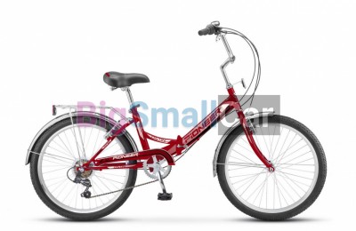 Дорожные велосипеды PIONEER OSTIN 24/16 red-black-white Дорожные велосипеды PIONEER OSTIN 24/16 red-black-white