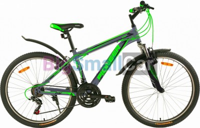Горные велосипеды PIONEER CITY 26/16 gray-black-green