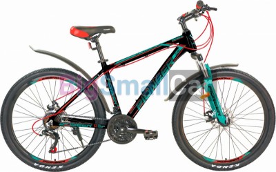 Горные велосипеды PIONEER GENERAL 26 AL/17 black-mint-red