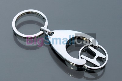 Брелок Для Honda Съемная Эмблема Хром-Хром, Металлический bgt652