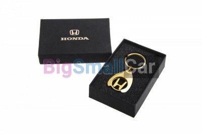 Брелок Для Honda Съемная Эмблема Золото-Золото, Металлический bgt653