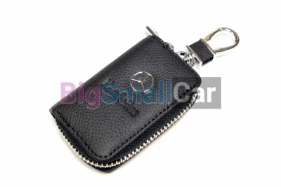 Чехол Для Ключа Mercedes (Брелок) Кожаный bgt949