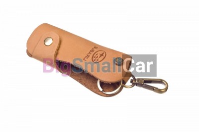 Чехол Для Ключей Subaru Универсальный, Кожаный, Бежевый bgt971