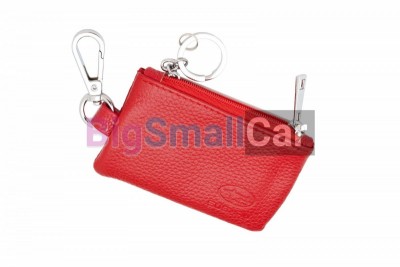 Чехол Для Ключей Subaru. Универсальный, Кожаный С Теснением, Красный bgt972