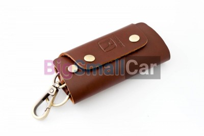 Чехол Для Ключей Honda Универсальный, Кожаный, Темно-Коричневый bgt988