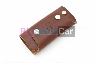 Чехол Для Ключей Citroen Универсальный, Кожаный, Темно-Коричневый bgt996