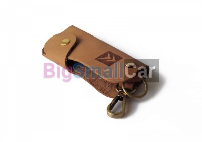 Чехол Для Ключей Citroen Универсальный, Кожаный, Бежевый bgt998
